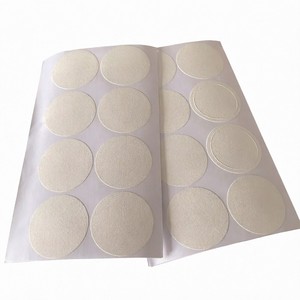 Custom Self Adhesive Die Cut Metallic Silver Brushed Aluminum Vinyl Stickers - Product Image 2