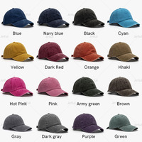 Gorra de Béisbol Vintage sin Estructura de 6 Paneles de Algodón Lavado Desgastado al por Mayor con Logotipo Bordado Personalizado JFB3