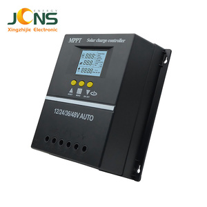 Xzj 100amp sạc điều khiển hệ thống điện mmpt 60A 5000W MPTT mttp 60am 100A <span class=keywords><strong>MPPT</strong></span> năng lượng mặt trời sạc điều khiển 12V 24V 36V 48V - Product Image 1