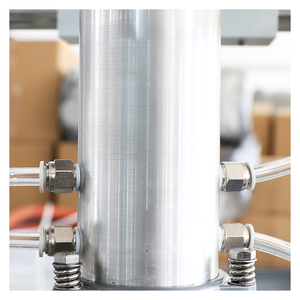 El último contenedor de reactor químico de vidrio, mezclador de 140 litros y 100l, reactor de vidrio revestido ultrasónico para laboratorio - Product Image 5