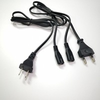 1M 美规/欧规电源线 适用于 PSP/PSV/PS2/PS3 游戏机充电线 电源线