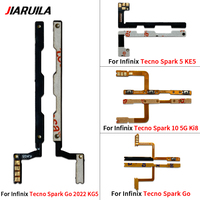 Volume d'alimentation de téléphone portable Flex pour Tecno Spark 20 Pro Plus 20C 10 10C 8 8C 7 6 Go 2022 2023 2024 5 4 air 3 Pro Pièces de rechange pour téléphone