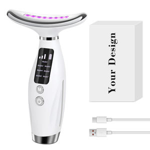 Masajeador inteligente para lifting facial y de cuello, máquina inalámbrica inteligente de 400 mAh, 7 colores, 3 modos con vibración y lifting. - Product Image 1