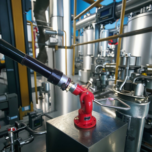 Vòi phun tháp bọt hoạt động ổn định 360 ° ngang + 70 ° chuyển động thẳng đứng 360 ° màn hình bọt xoay 50m + Pháo bọt linh hoạt - Product Image 6