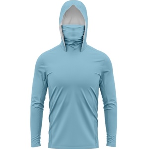 Traje de Pesca Personalizado de Manga Larga con Capucha, Secado Rápido, UPF50, Camisa de Pesca, Sudadera, Sudadera con Capucha de Verano para Hombre, Moda Deportiva - Product Image 1