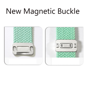 Nuova fibbia magnetica intrecciata in Nylon cinturino per CMF Watch Pro <span class=keywords><strong>2</strong></span> universale 20mm 22mm cinturino in Nylon per Samsung Galaxy Watch - Product Image 4