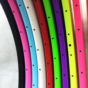 Roue colorée Offre Spéciale <span class=keywords><strong>700C</strong></span> <span class=keywords><strong>36</strong></span> <span class=keywords><strong>trous</strong></span> alliage AL6061-T6 40mm <span class=keywords><strong>jante</strong></span> de vélo à engrenages fixes roues de vélo de route Bmx vtt paire de roues de vélo - Product Image 5