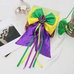 อุปกรณ์จัดงานปาร์ตี้ มาร์ดิกราส์ โบว์ คลิป อุปกรณ์ตกแต่งผม - Product Image 3