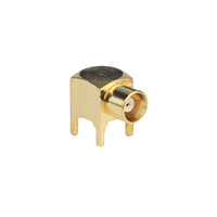 Connecteurs RF MCX-KWE, connecteurs coaxiaux, connecteur MCX à angle droit pour circuit imprimé