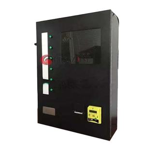 Automatischer intelligenter schwarzfarbiger Kondom- oder Sanitäre-Wandwäsche-Kartenautomat mit Kreditkartenleser - Product Image 1