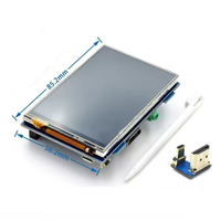Raspberry Pi 3 4 Tipo B Módulo de pantalla táctil LCD resistiva de 3,5 pulgadas