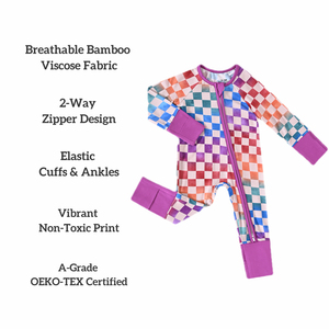 Direct van de fabriek: bamboe baby kledingsets, gestreept, geruit, milieuvriendelijk, ademend, op maat gemaakte newborn pyjama's, gratis sample, kinderkleding - Product Image 2