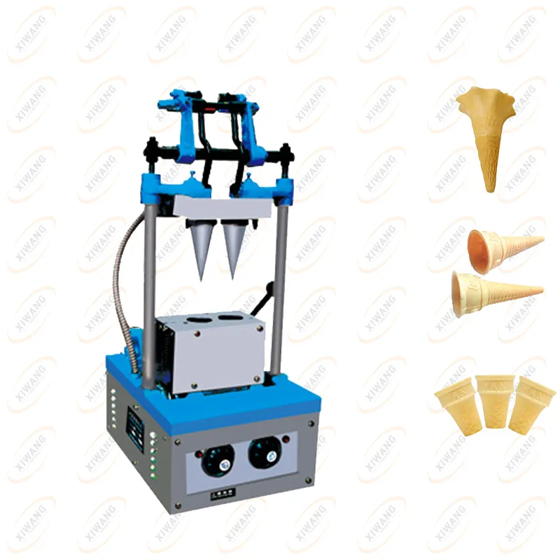 hot selling ice cream waffle cone cup making maker machine ice cream cone with waffle cone maker