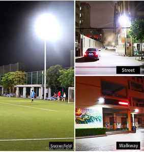 Đèn An Ninh Sân Vườn Chống Nước Ip65 Cho Sân Vận Động Đèn Pha Led Năng Lượng Mặt Trời Ngoài Trời - Product Image 5