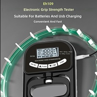 Dynamomètre électronique de poignet, testeur de force de préhension, jauge de force en ABS, capacité 180 kg, rééducation, physique pour collégiens