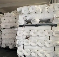 Tissu pour Robe Arabe à Approvisionnement Stable et Production Rapide, 100% Polyester, Anti-Plis, Texture Douce, pour Robe/Abaya d'Arabie Saoudite