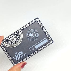 Cartes de visite en acier inoxydable brossé, résistantes à la corrosion et aux rayures, au meilleur prix - Product Image 3