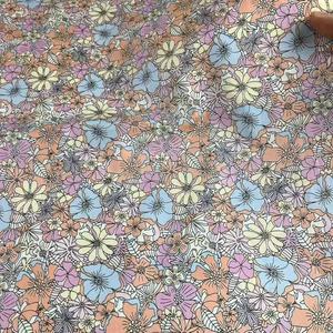 Beautiful <strong>Patterns</strong> of Liberty Tana Lawn Fabric Hot Selling High Quality Customization Designs <strong>on</strong> Digital Print for Dresses - Product Image 4