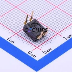 DSIC02LHGET DIP Switch Through hole Component (THT) Switch Flat Toggle, Raised Type Single Pole Single Throw 2 2.54mm - Product Image 2