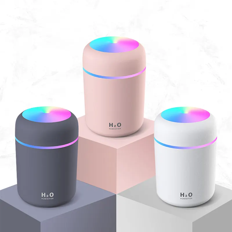 Mini humidificateurs d'air intelligents à ultrasons pour voiture électrique, Portable, diffuseur de chambre pour voiture, humidificateur USB 2022