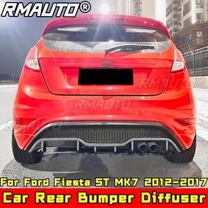 Kit de Carrocería para Ford Fiesta ST MK7 2012-2017, Protector de Parachoques Trasero, Difusor de Parachoques Trasero, Alerón, Accesorios para Automóviles - Product Image 3