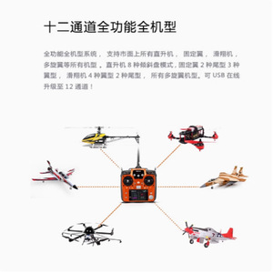 Le Ledi AT10II deuxième génération 2.4G modèle d'avion télécommande multi-axes à voilure fixe FPV Drone Wit - Product Image 4