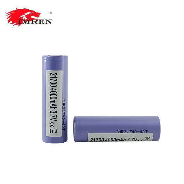 Original 21700 35A Rechargeable Battery INR 21700 40T 3.7v 4000mah Lithium Ion Battery for Power Tools