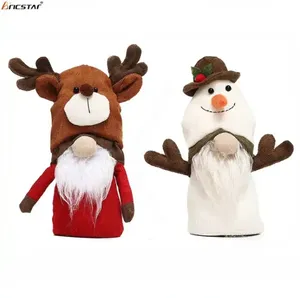 Bricstar新製品クリスマス人形飾りギフトかわいいデザイン2スタイルクリスマス鹿雪だるま人形子供用