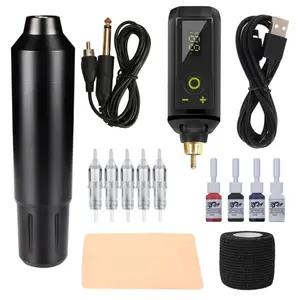 NOVA Tattoo Supply Wireless Power Battery Portable Beginner Tattoo Kit Tattoo Set