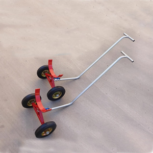 Grande tubo antincendio che movimenta il rimorchio di trasporto multiuso del carrello rotondo con 1 anno di garanzia nuova attrezzatura industriale - Product Image 3