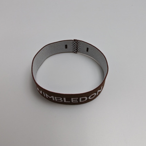 Coleteros con Logotipo Personalizado, Color Sólido, Elásticos para el Cabello, Estilo Moderno, Color Crema, Accesorios para el Cabello de Tela, Pulsera de Nylon - Product Image 4