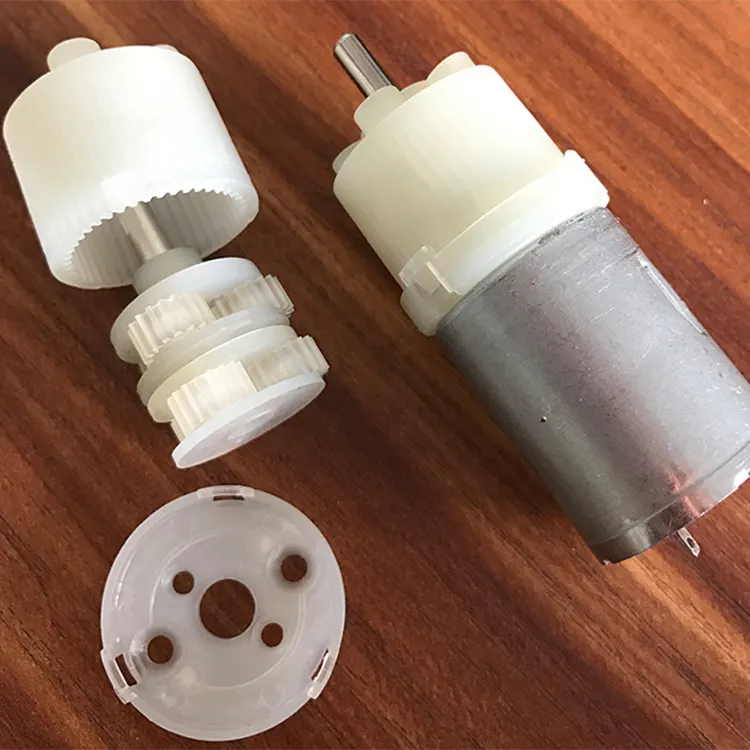 Huayida विनिर्माण के छोटे छोटे नायलॉन के साथ Dellin मखमल गेंद प्लास्टिक गियर गियर