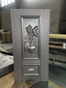 Pellicola in PVC per porte in acciaio goffrato, lamiera in acciaio per porte esterne, acciaio laminato a freddo - Product Image 3
