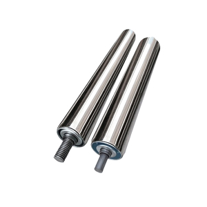 Lojistik makaralı konveyör için 89mm çap yerçekimi güçlendirilmemiş konveyör rulo - Product Image 5