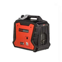 Générateur d'électricité à essence BISON (CHINE) 4 temps, refroidissement par air, démarrage électrique, 220V, monophasé, 6,5 CV, 2 kVA, 2000 W, inverseur, 60 Hz, DC