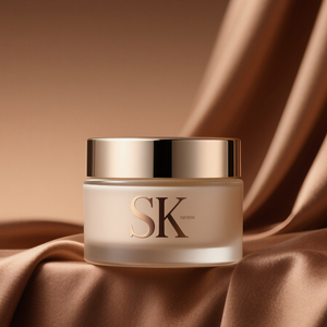 Mẫu tùy chỉnh lọ rỗng lọ thủy tinh cầm tay màu trắng có nắp đậy để chăm sóc da cơ thể chà Kem dưỡng da bao bì 30g 50g 100g - Product Image 2