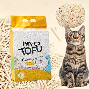 Arena Natural Premium Barata de Alta Calidad para Mascotas, Compre Arena para Gatos de Tofu de Alta Calidad, Libre de Polvo, envasada al Vacío - Product Image 3
