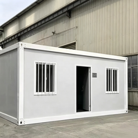 Maison préfabriquée mobile à installation rapide, mini-maison portable, maison modulaire détachable, conteneur de chantier, dortoir