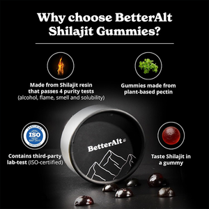LIFEWORTH 100% doğal altın Gummies yetişkin uygulanabilir saf himalaya Shilajit Fulvic asit 85 + iz mineraller ashashandha Gokshura - Product Image 4