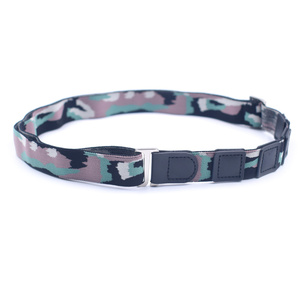 Cinto Elástico Clássico Casual de Liga Antiderrapante e Antirrugas com Fivela D-Ring para Meninos e Meninas - Product Image 1