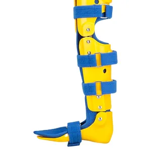 Attelle orthopédique pour enfants, 1 paire, pour les genoux, la cheville, le KAFO, pour Fracture des jambes, dispositif d'immobilisation