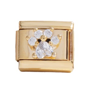 Fashion Charm <b>Bracelet</b> Set Gold Tone <b>Crystal</b> Rhinestone DIY Jewelry Unisex Yiwu Origin - Product Image 5