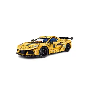 Gu Li Sản Phẩm Mới 1:8 Siêu Chạy Loạt-Corvette 10622 Khối Lắp Ráp Trẻ Em Của Đồ Chơi Quà Tặng Trang Trí