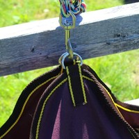 Sac à foin pour chevaux, portable, pour l'équitation, pour le bétail, les chèvres et les moutons, avec côtés en maille ventilée et trous ronds pour une alimentation lente