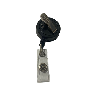Porte-badges infirmière rétractable avec clip alligator pivotant, porte-badge rond de 32 mm, clip rotatif <span class=keywords><strong>à</strong></span> 360 degrés, porte-badge yo-yo - Product Image 4
