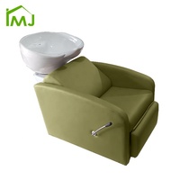 Salon de coiffure et tête shampoing chaise ajustement des pieds massage shampoing bol lit