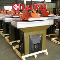 Mesin Pemotong Kulit Semi-Otomatis Berkualitas Tinggi TW-922(1+1) 20 Ton Force Gear Gloves Shoes Gearbox Motor Pump