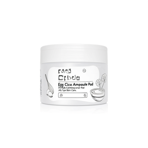 Egg Cica Ampoule Pad 70 Pads, Discos Tónicos Calmantes para Todo Tipo de Piel, Cuidado Diario de la Piel - Product Image 2