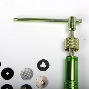 Ensemble de 20 moules en métal polymère pour pâte à <span class=keywords><strong>sucre</strong></span> en argile extrudeuse fondant gâteau outils de cuisson pour cuisine maison pressage tige de pressage - Product Image 5