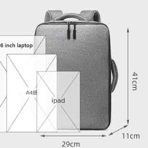 Sac à dos d'extérieur unisexe de haute qualité avec fermeture éclair simple, port de chargement, grande capacité, personnalisable avec logo, vente en gros usine - Product Image 2